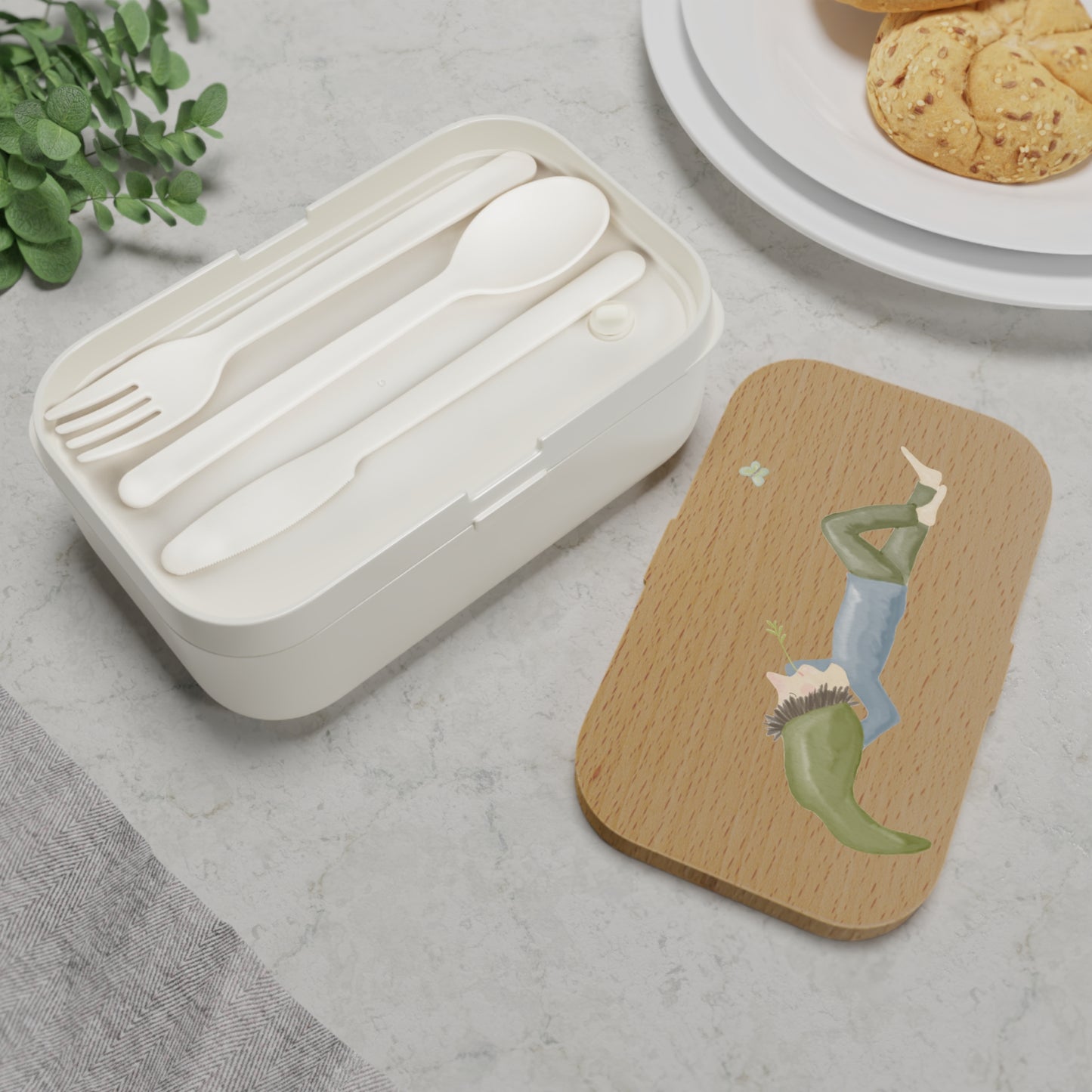 Brotdose/Lunch Box "träumender Zwerg"