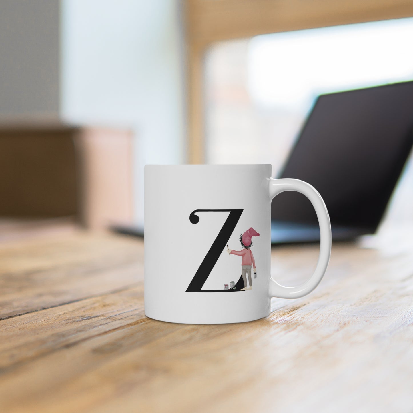 Keramiktasse "Zwerg Z"