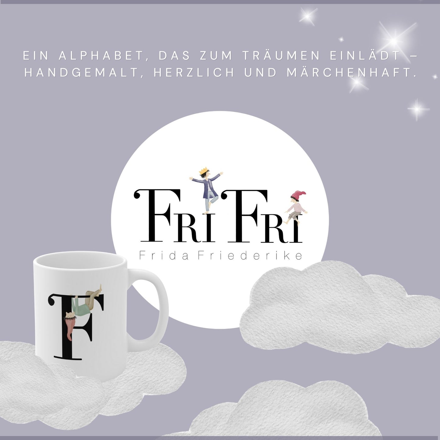 Keramiktasse "Zwerg M"