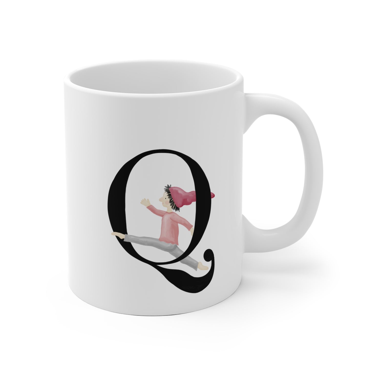 Keramiktasse "Zwerg Q"