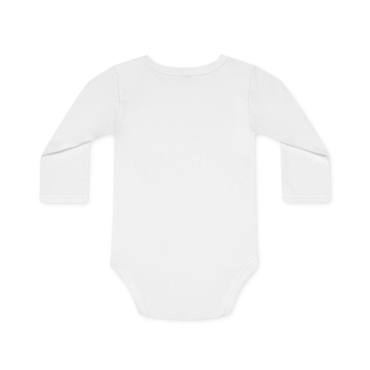 Bio Babybody Langarm "tanzende Weihnachtselfen"
