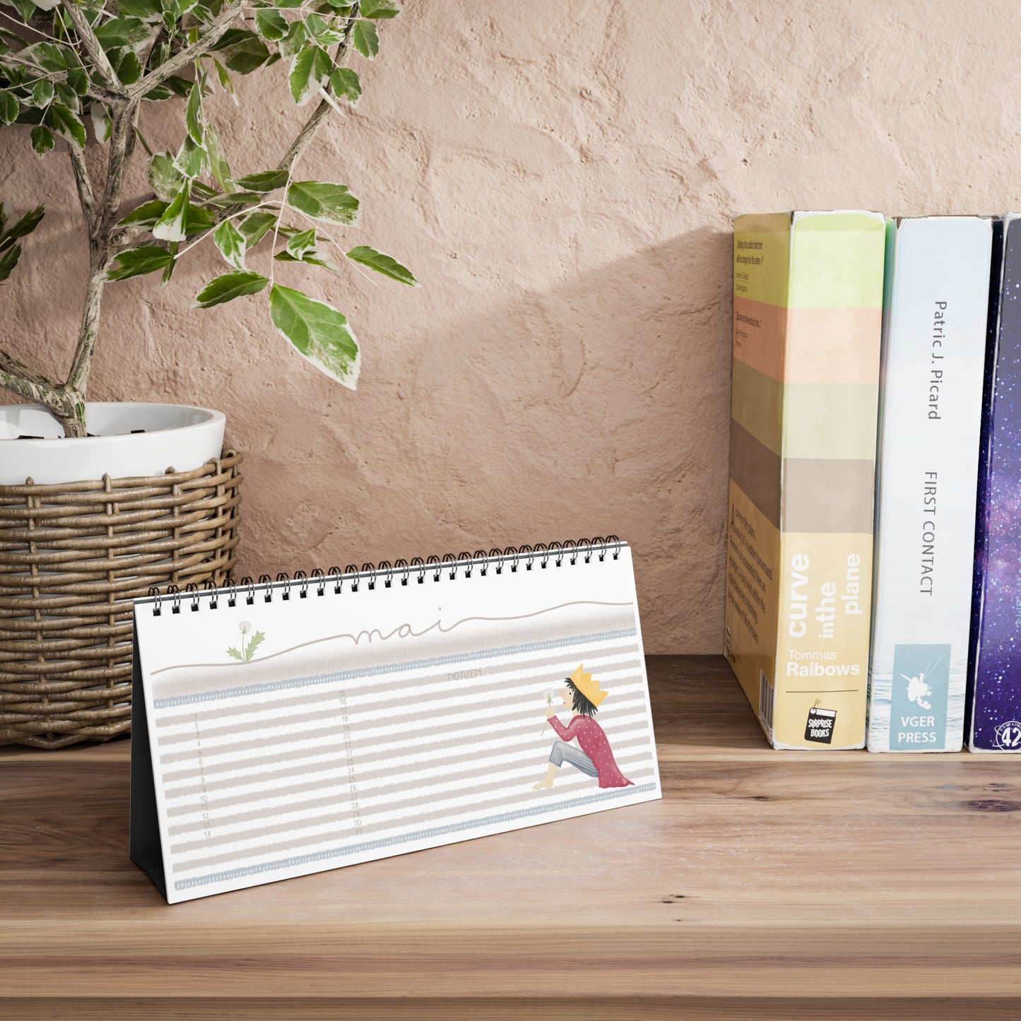 immerwährender Geburtstags-Kalender "kleiner Geburtstagskönig"