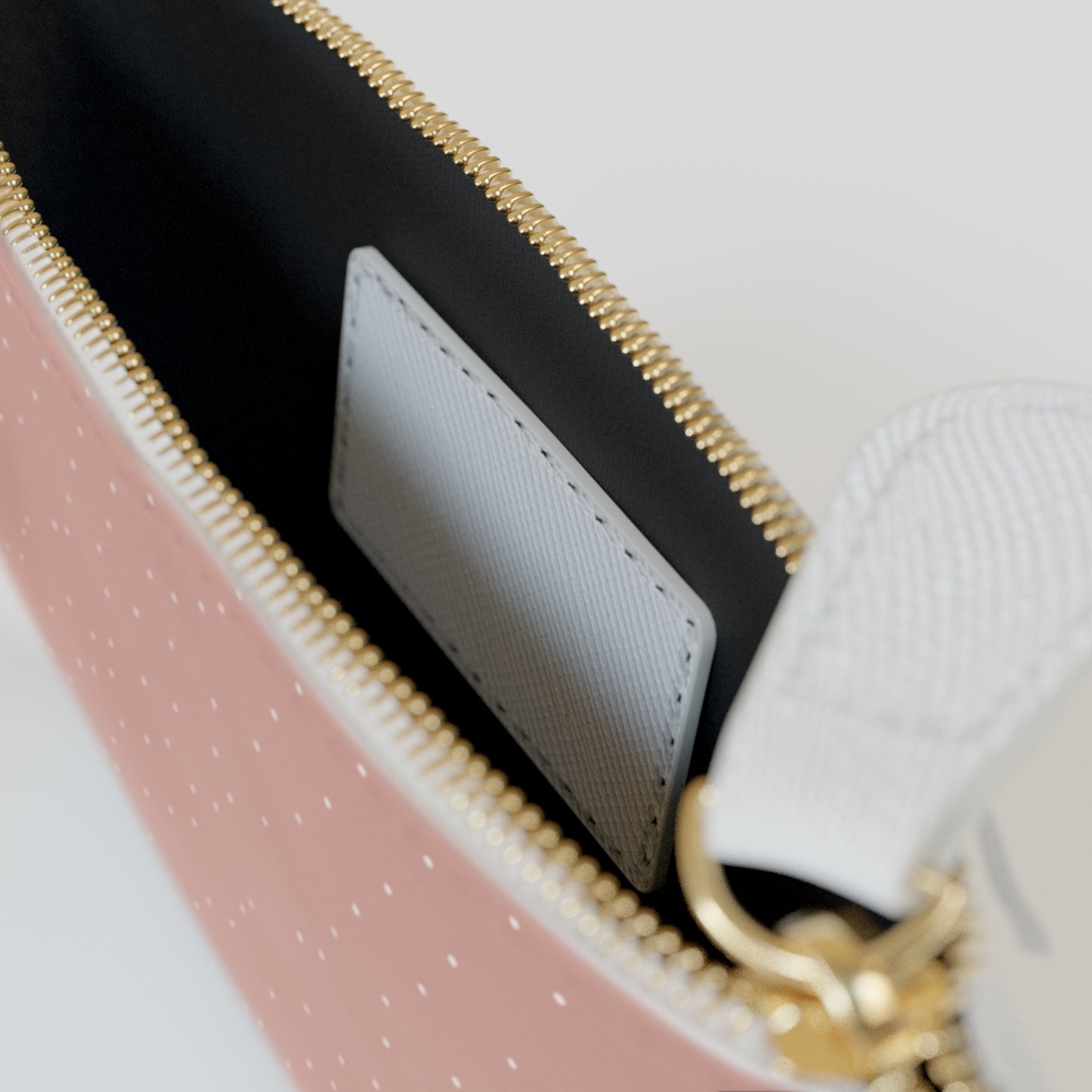 Mini Clutch Bag Tasche mit Reißverschluss "tanzende Weihnachtselfen"