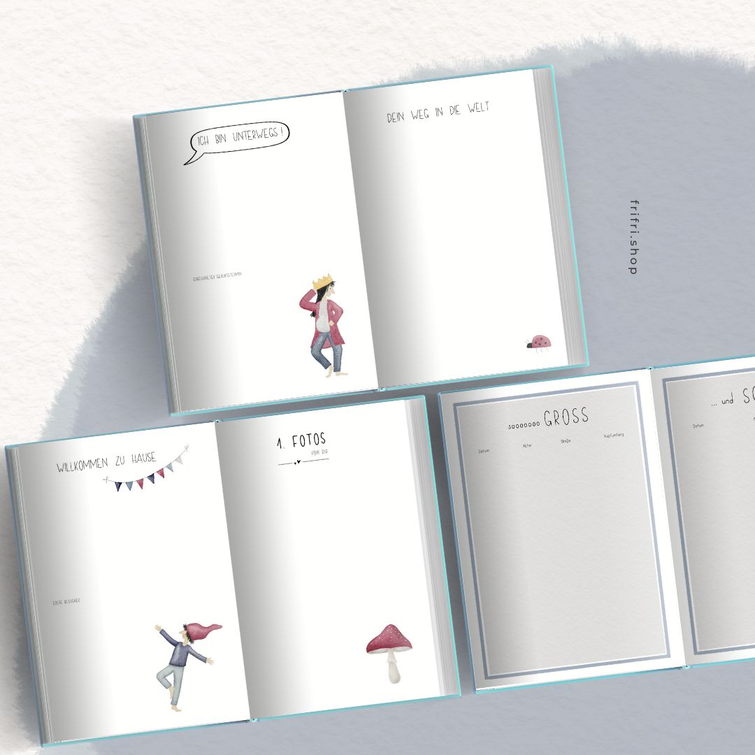 Babyjournal "Zwerge"