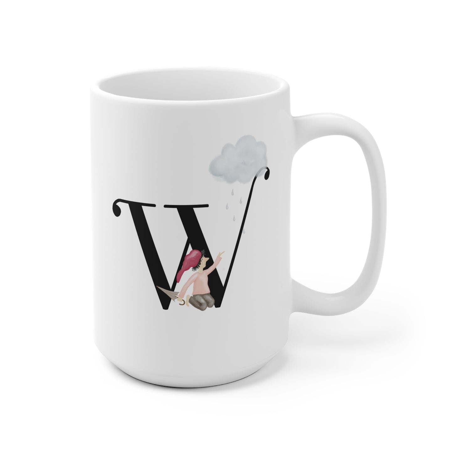 Keramiktasse "Zwerg W"