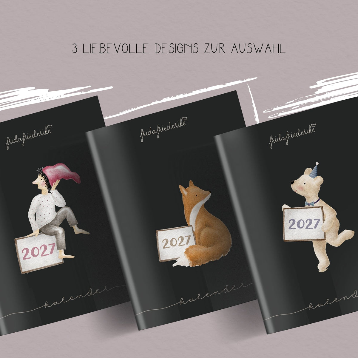 Taschenkalender 2027 „Zwerge“ – Wochenplaner & Terminplaner