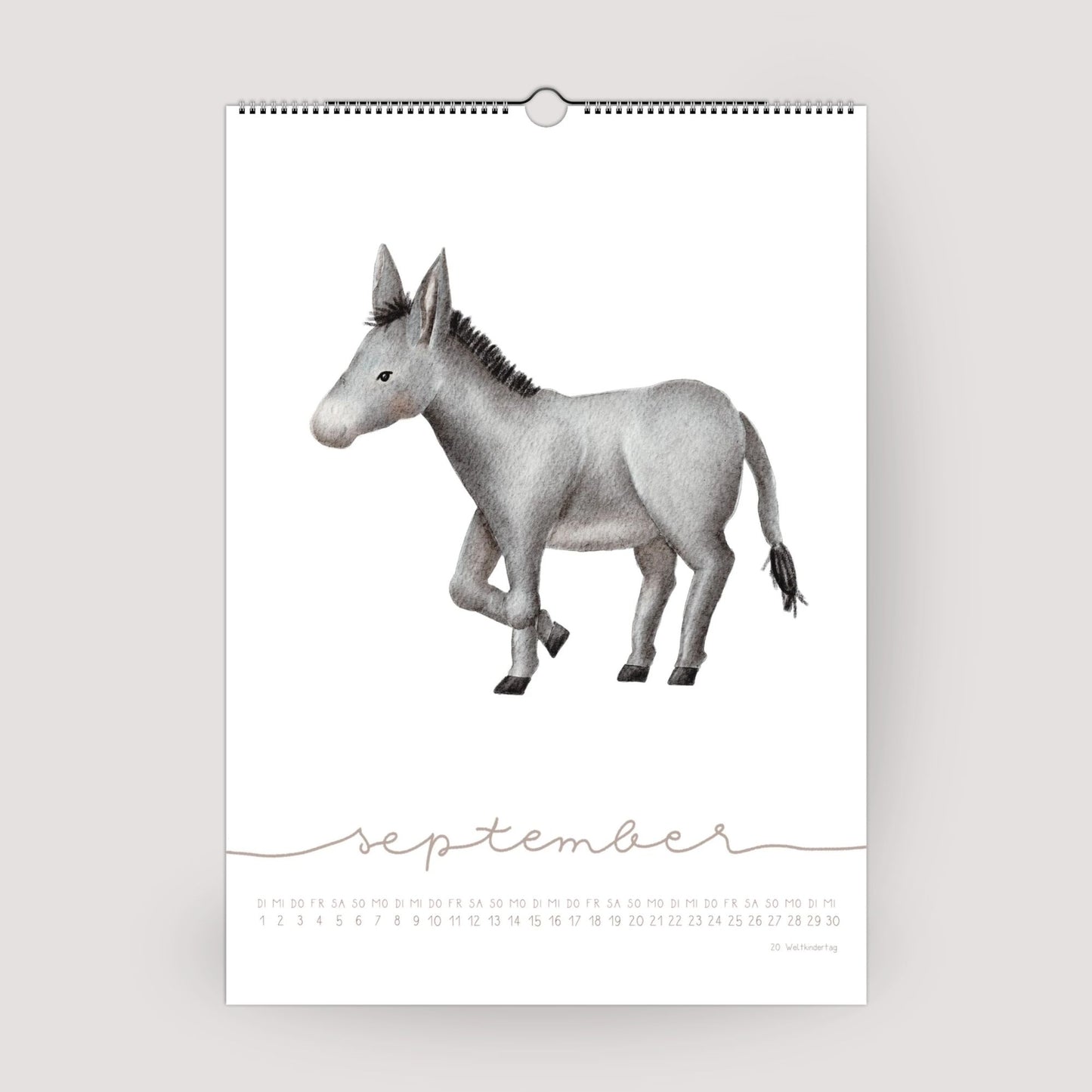 Posterkalender 2026 "Tiere"