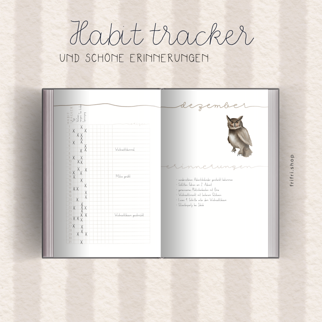 Taschenkalender 2026 "Tiere"