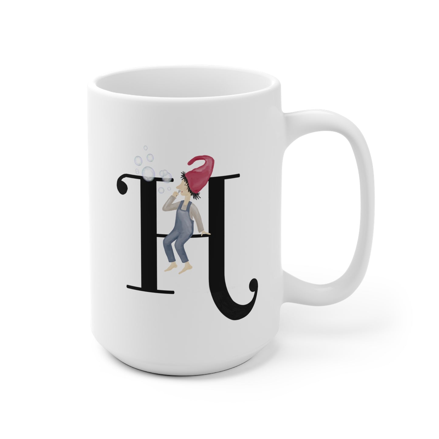 Keramiktasse "Zwerg H"