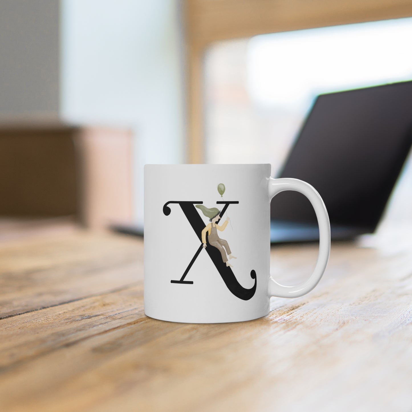 Keramiktasse "Zwerg X"