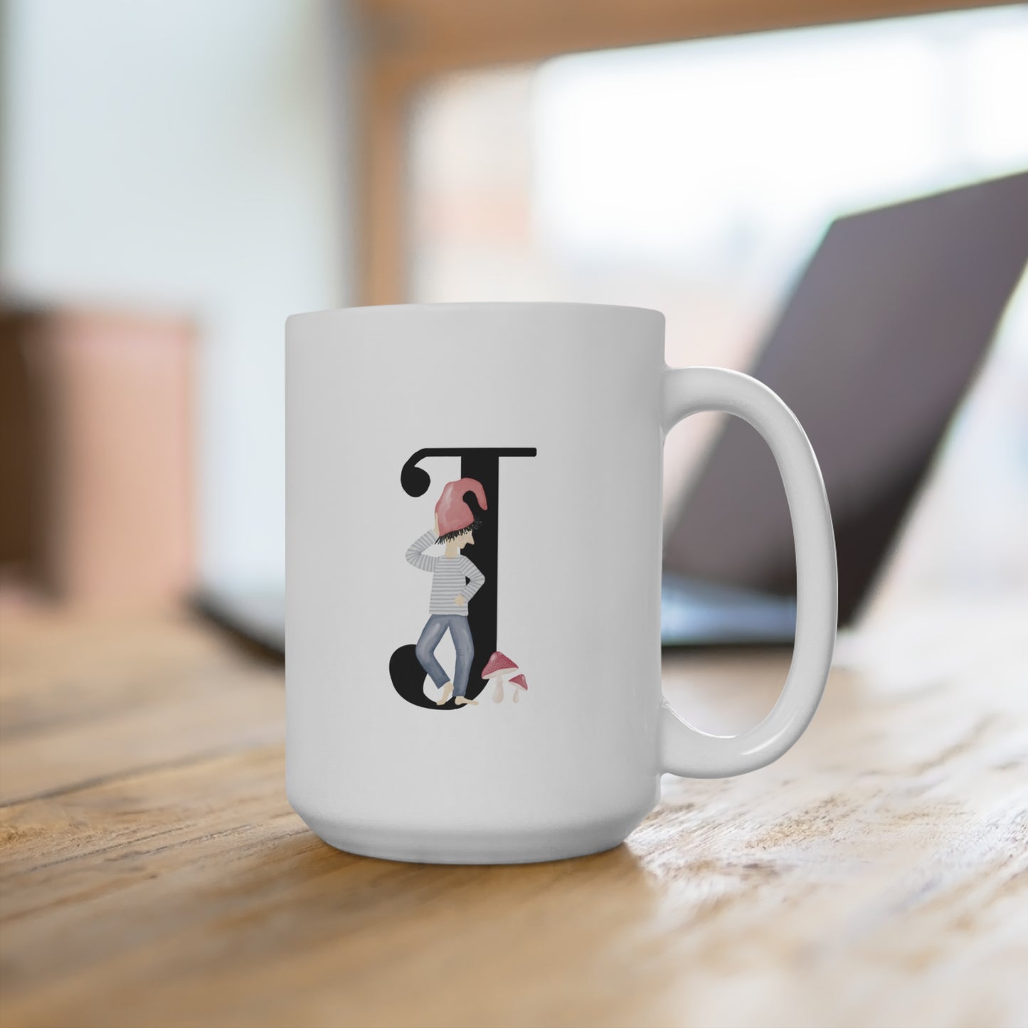 Keramiktasse "Zwerg J"