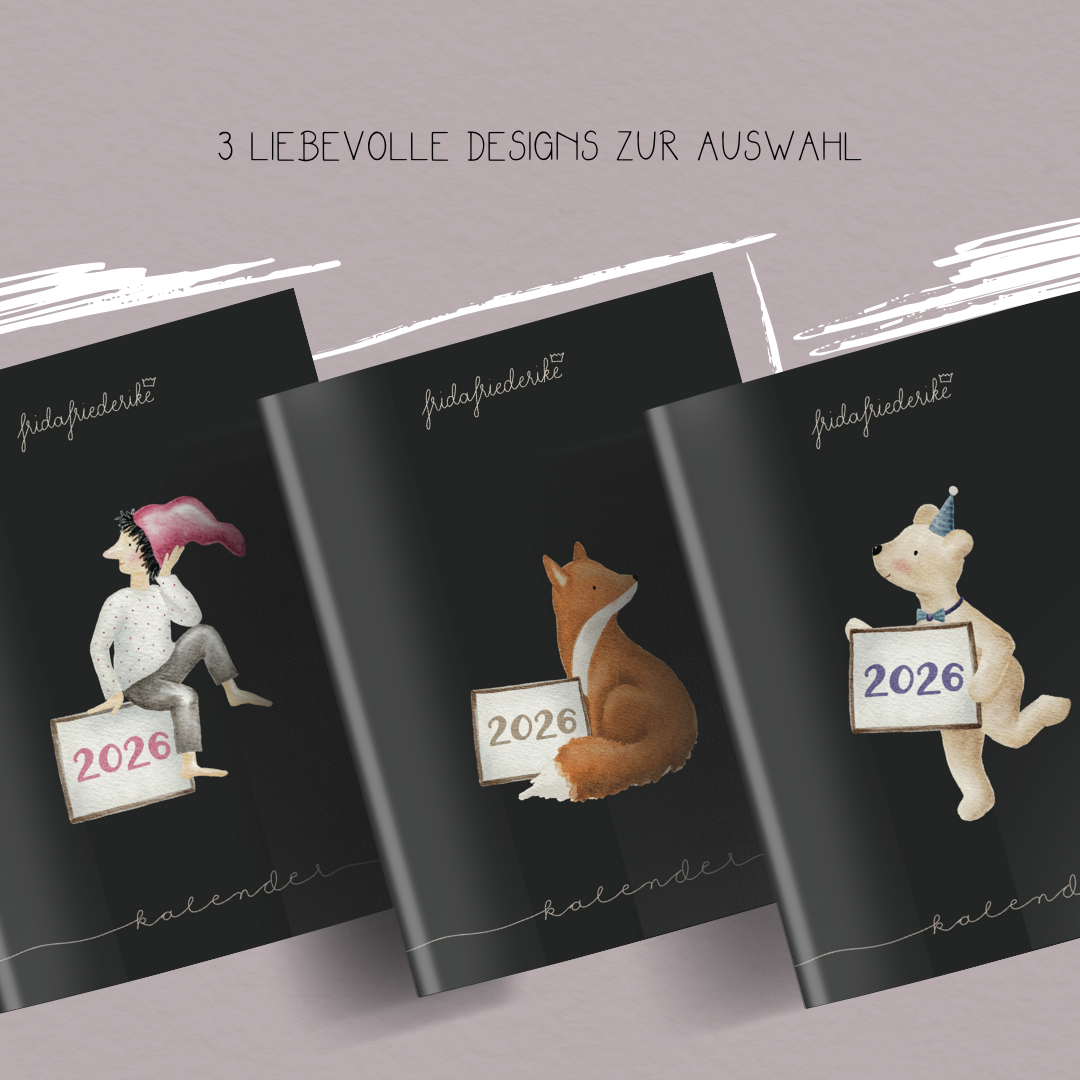 Taschenkalender 2026 "Tiere"