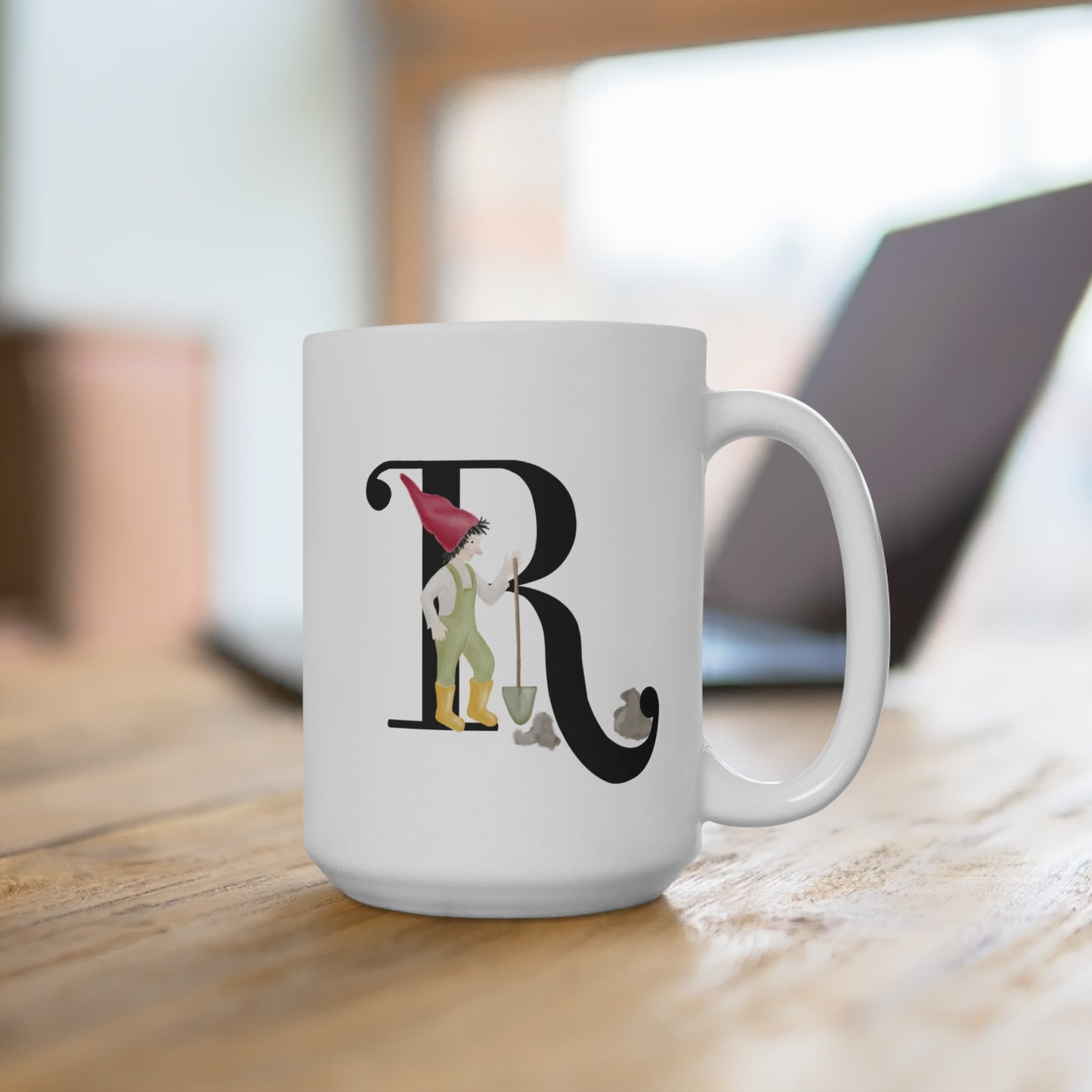 Keramiktasse "Zwerg R"