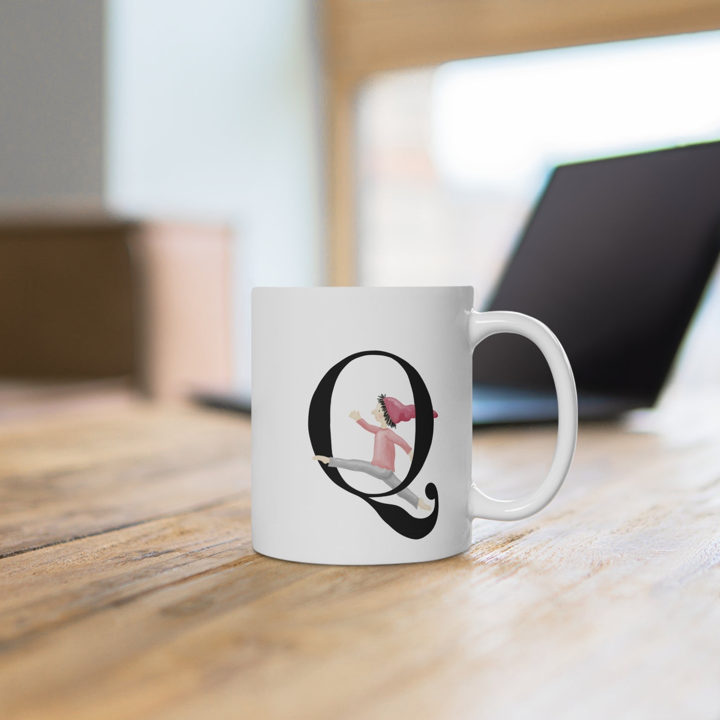 Keramiktasse "Zwerg Q"