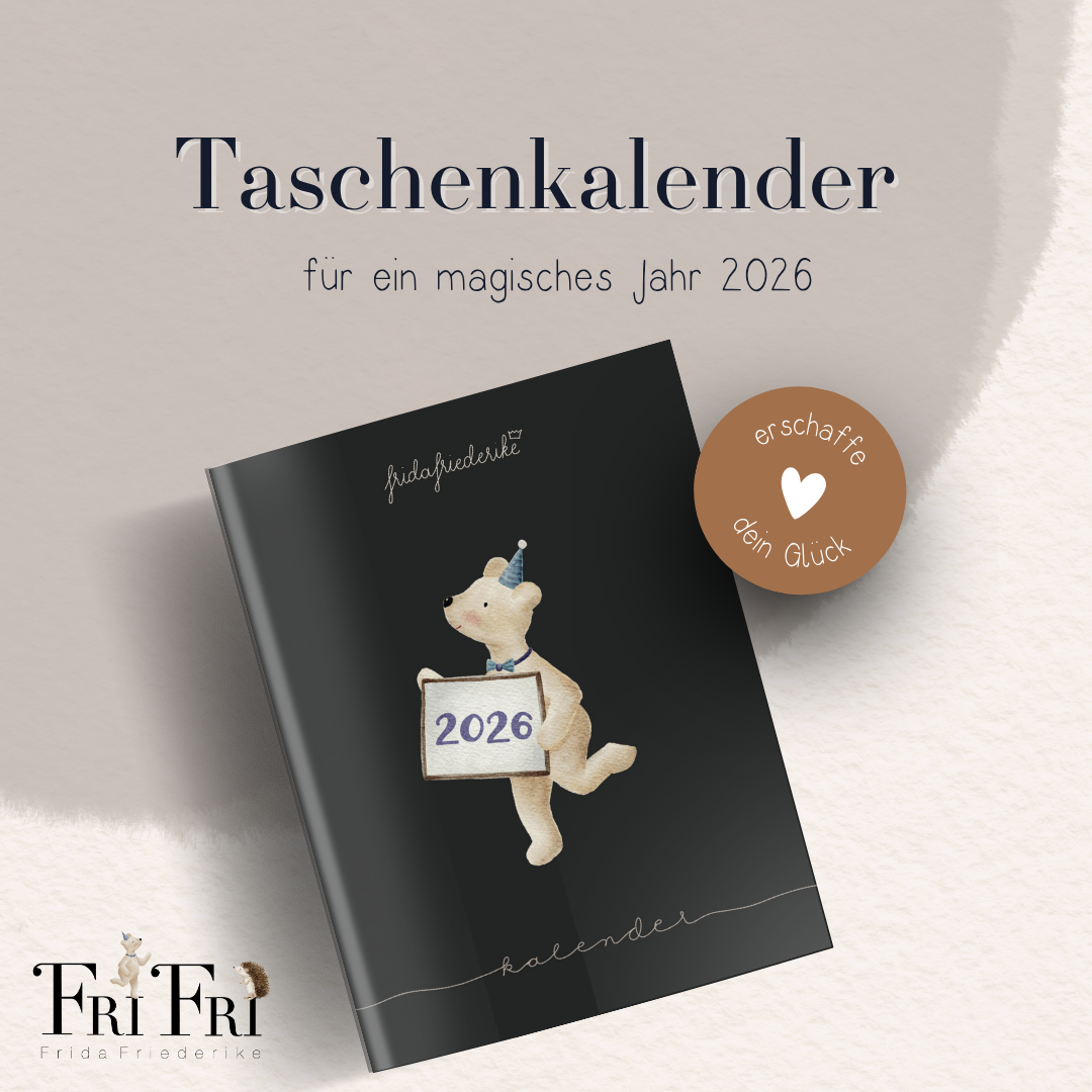 Taschenkalender 2026 "BĂ€ren"
