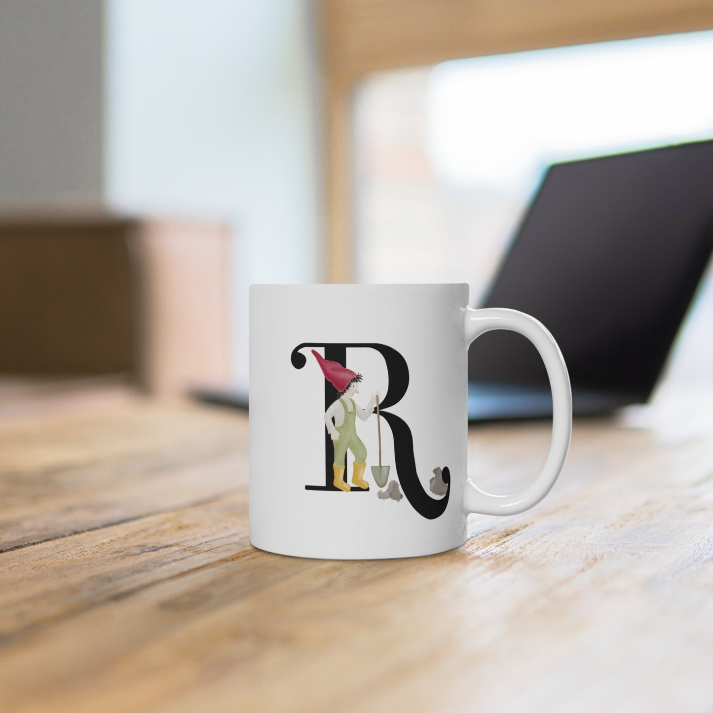 Keramiktasse "Zwerg R"