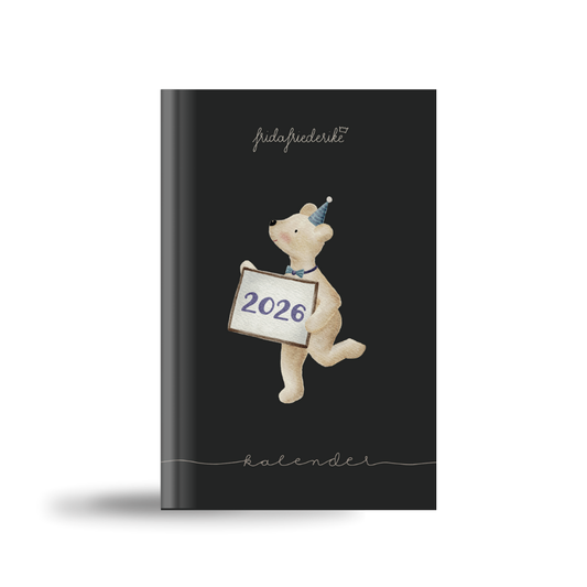 Taschenkalender 2026 "Bären"