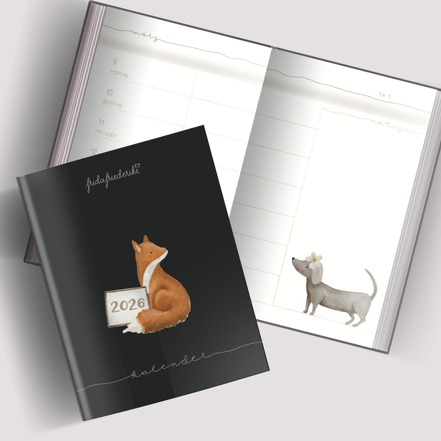 Taschenkalender 2026 "Tiere"