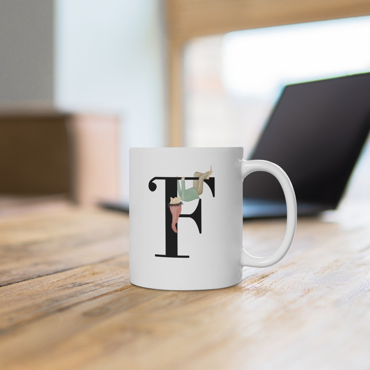Keramiktasse "Zwerg F"