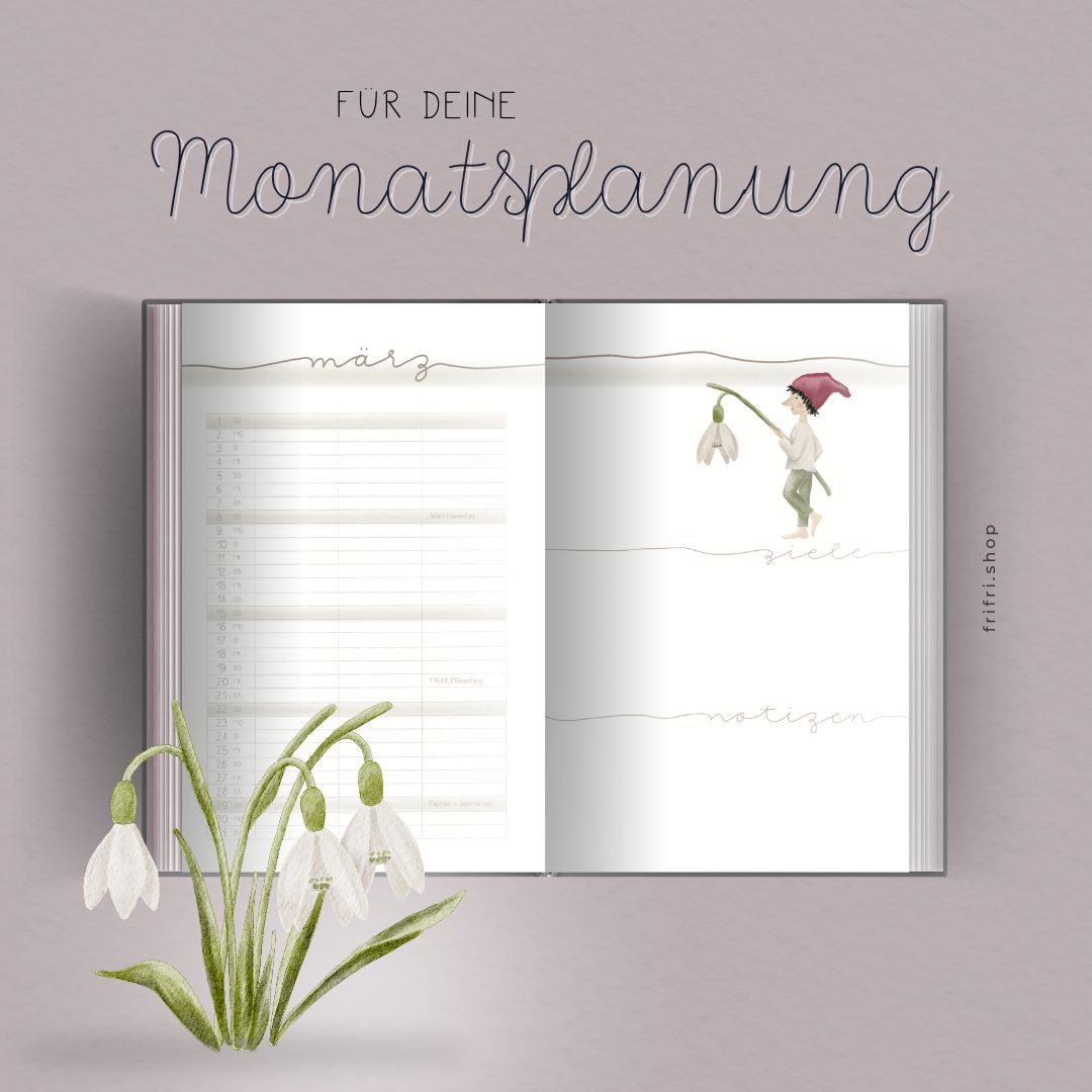 Taschenkalender 2026 "Zwerge"