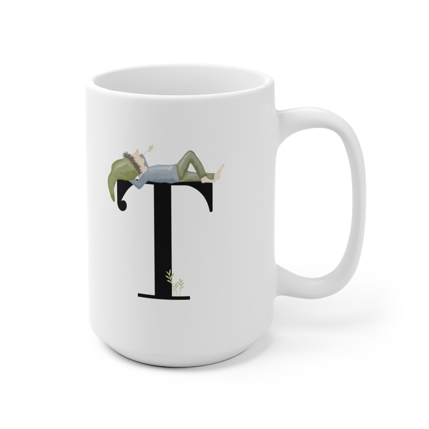 Keramiktasse "Zwerg T"