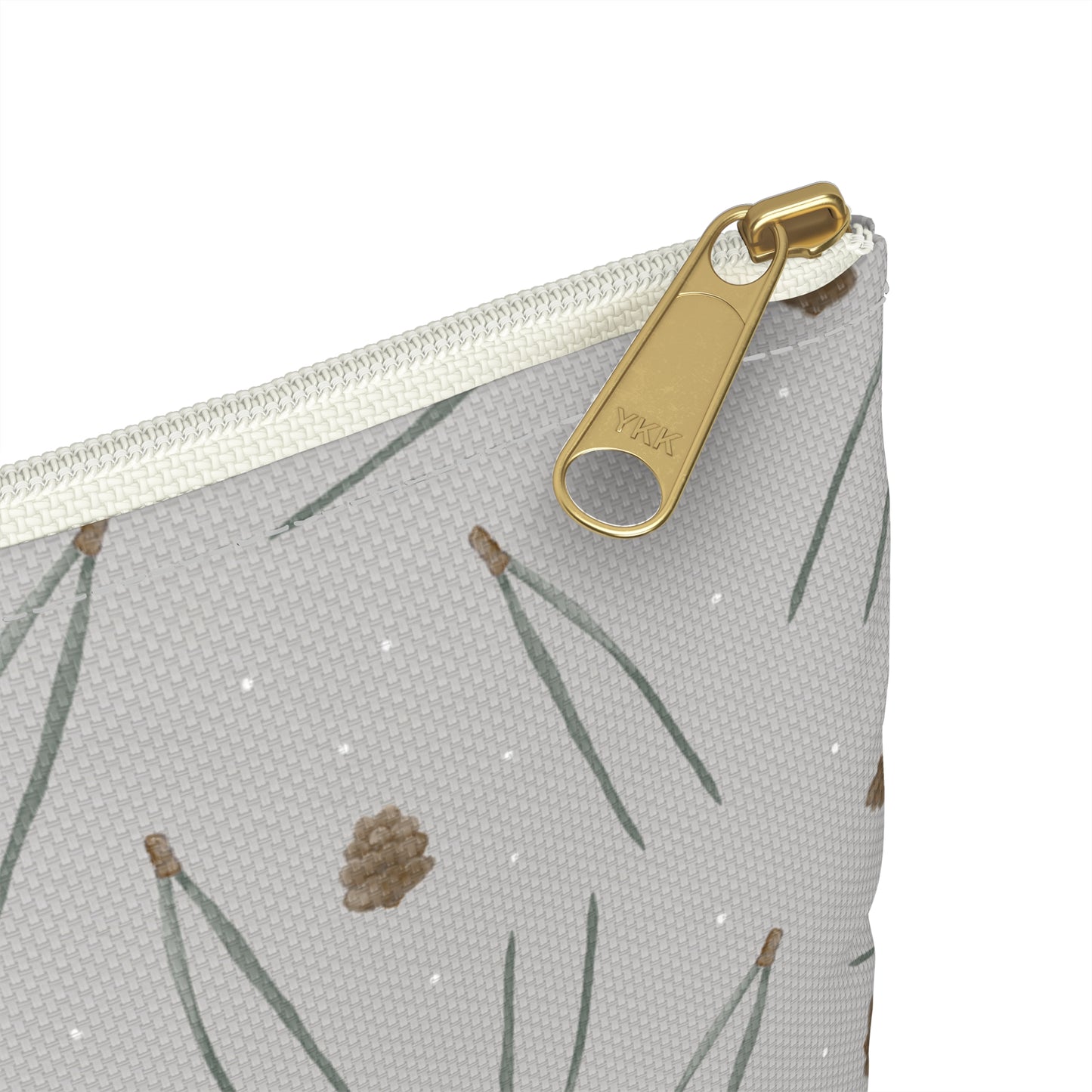 Tasche mit Reißverschluss "Kiefernnadeln"
