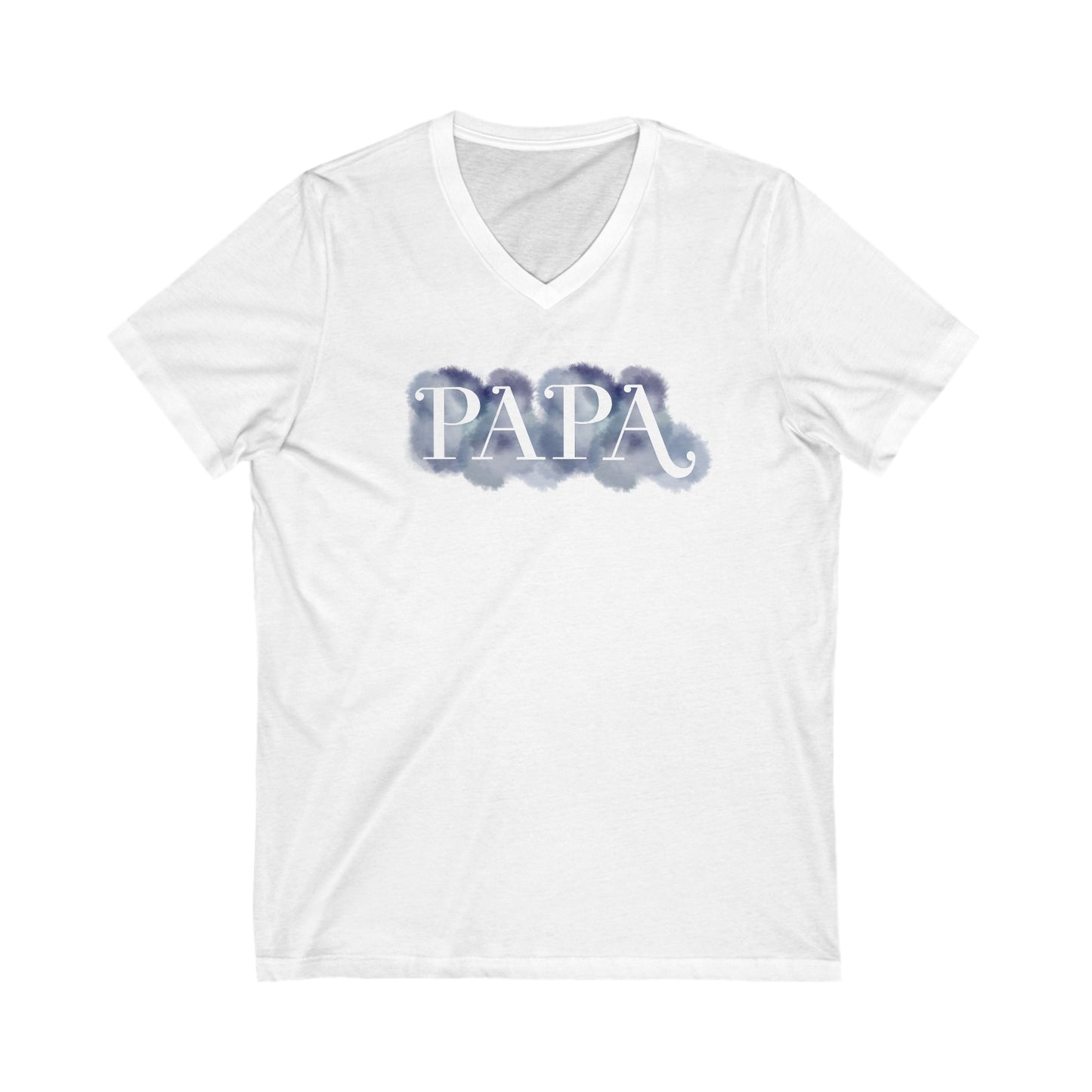 Herren T-Shirt "PAPA" im Aquarelldesign