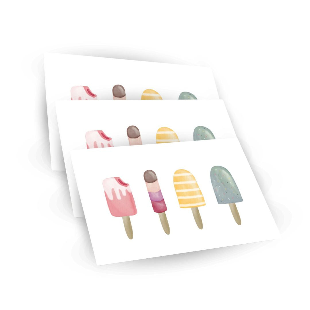 Grußkarten-Set "Sommerfreude mit König“ (10 Stück)