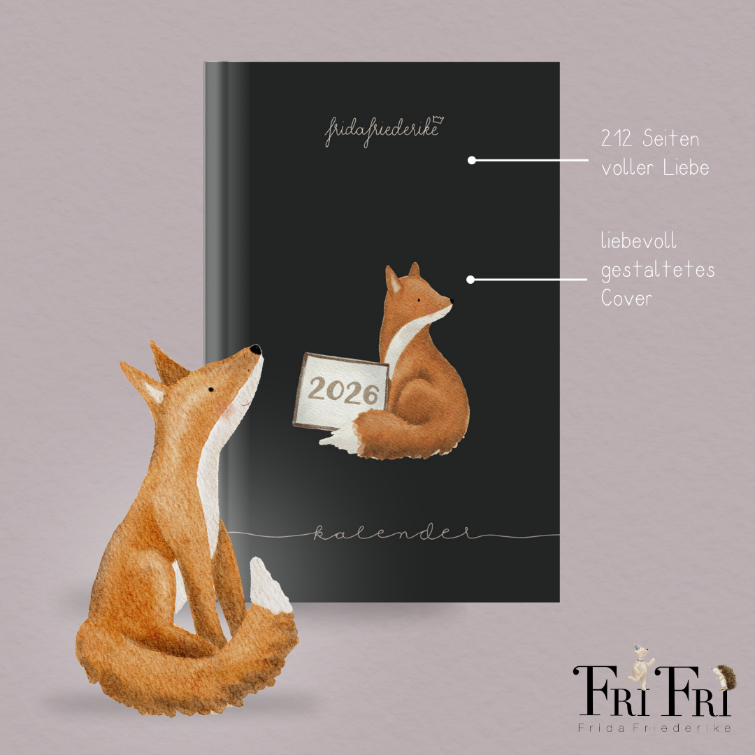Taschenkalender 2026 "Tiere"