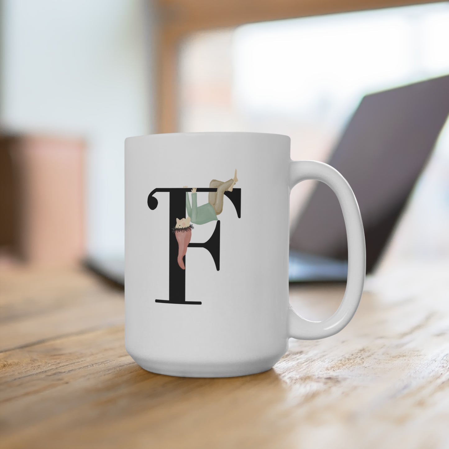 Keramiktasse "Zwerg F"