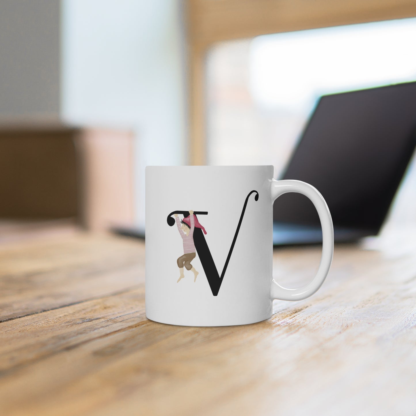 Keramiktasse "Zwerg V"