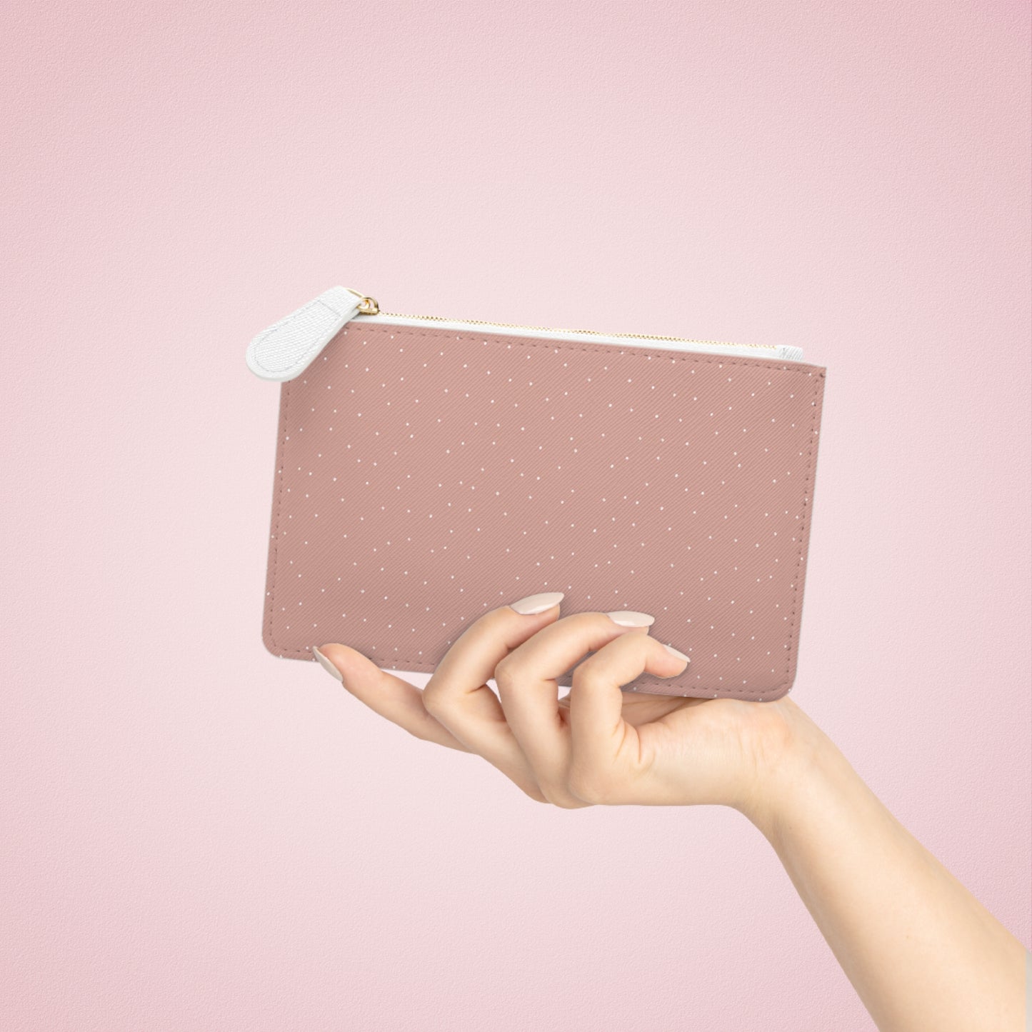 Mini Clutch Bag Tasche mit Reißverschluss "tanzende Weihnachtselfen"
