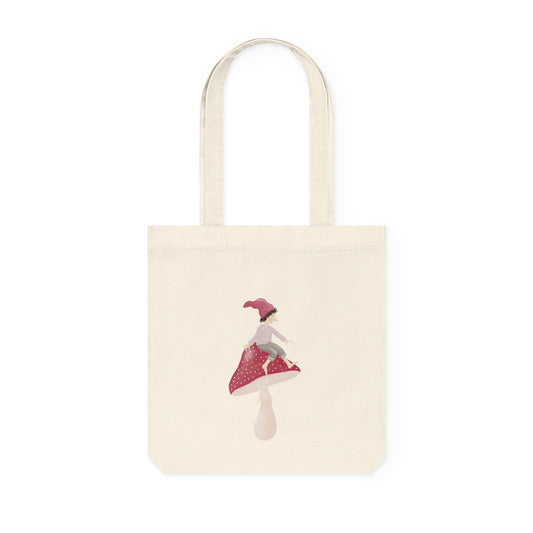 Jute Tragetasche "Glückspilz"