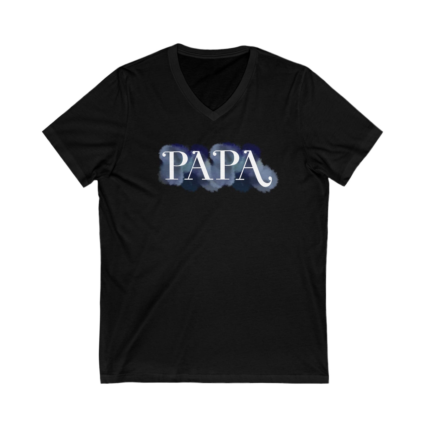 Herren T-Shirt "PAPA" im Aquarelldesign