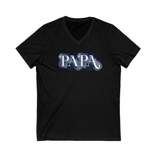 Herren T-Shirt "PAPA" im Aquarelldesign