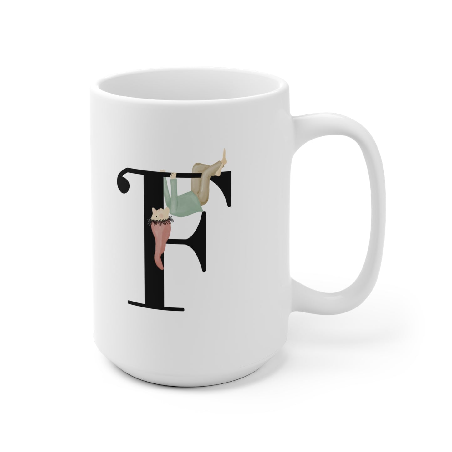 Keramiktasse "Zwerg F"