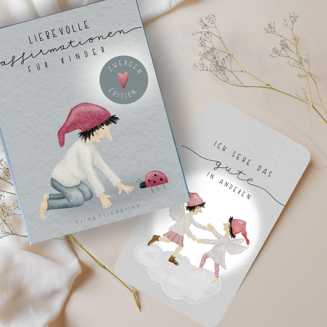 Affirmationskarten für Kinder "Zwergen-Edition"