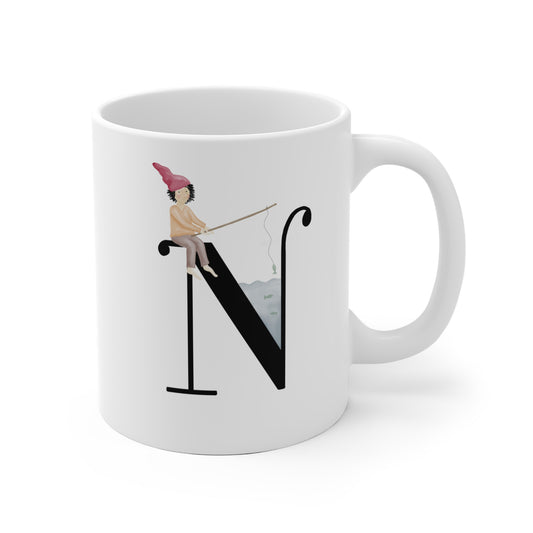 Keramiktasse "Zwerg N"