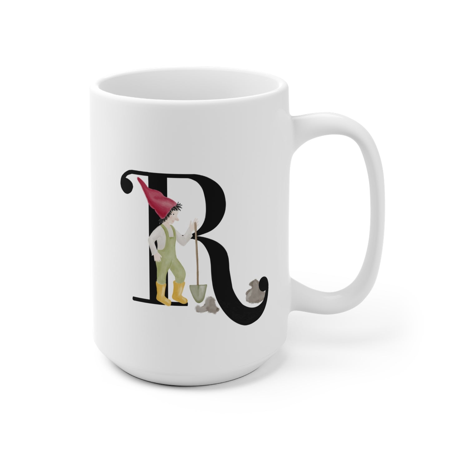 Keramiktasse "Zwerg R"