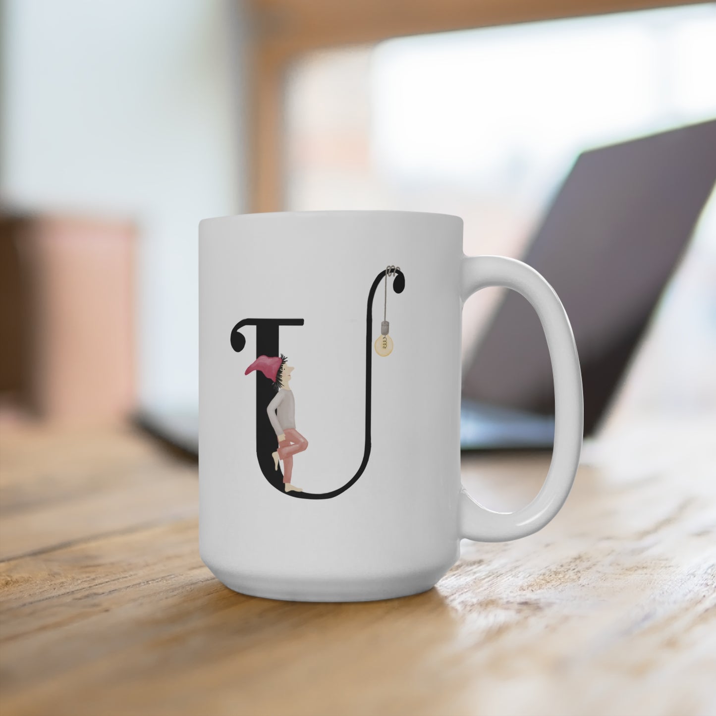 Keramiktasse "Zwerg U"