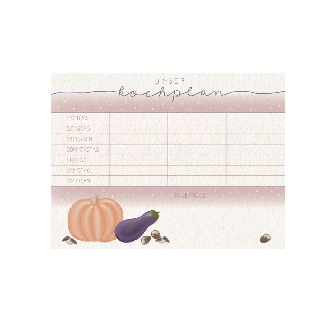 Kochplan "Herbstzauber"