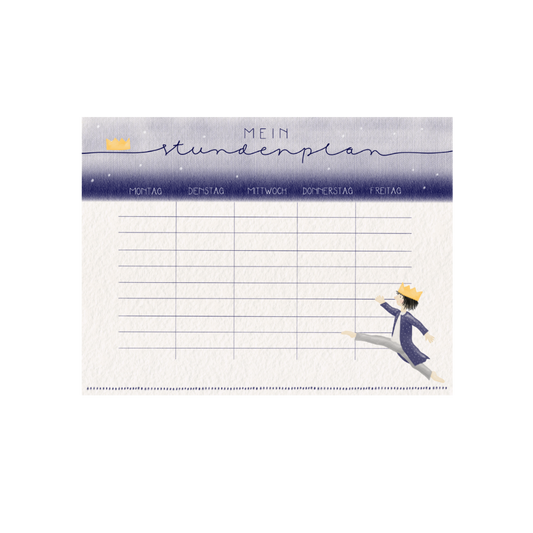 Stundenplan "kleiner König"