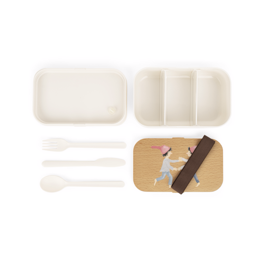 Brotdose/Lunch Box "Tanzende Zwerge"