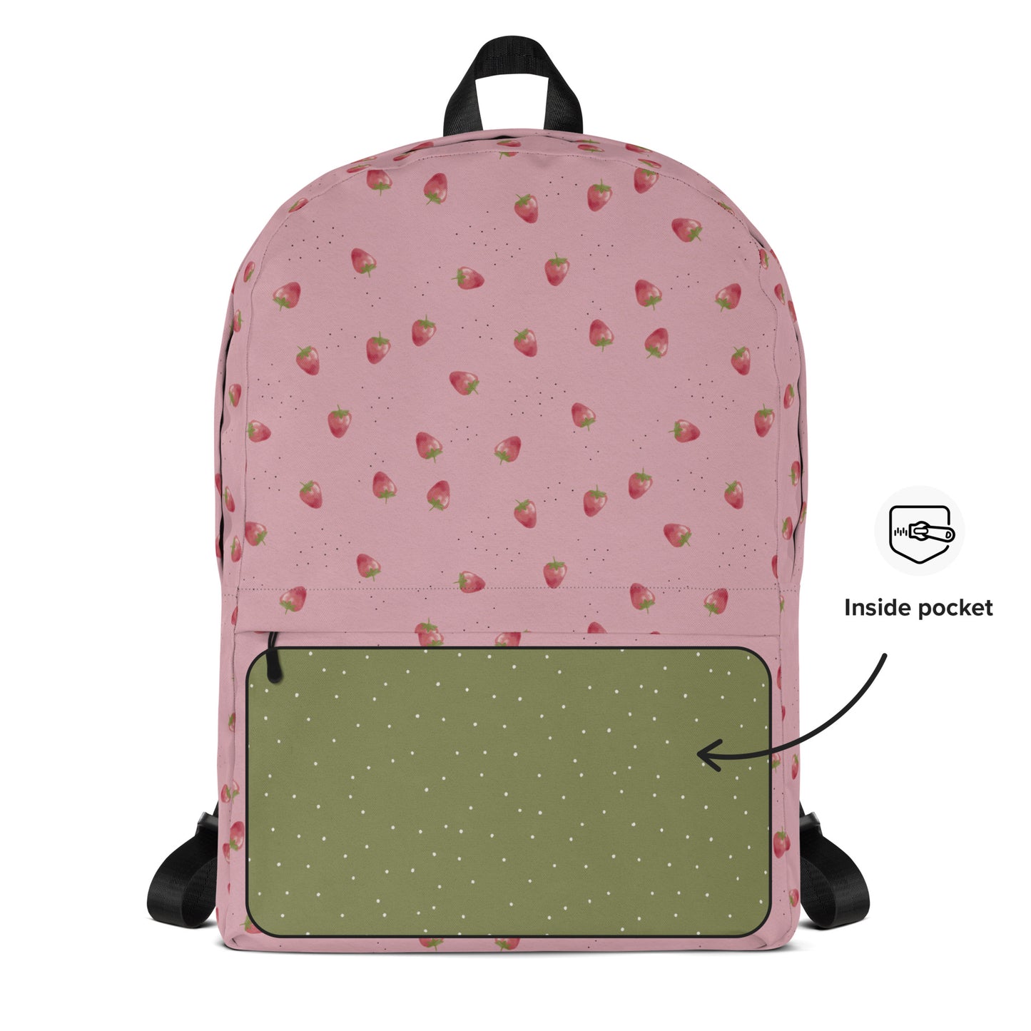 Rucksack "Erdbeerenfeld"