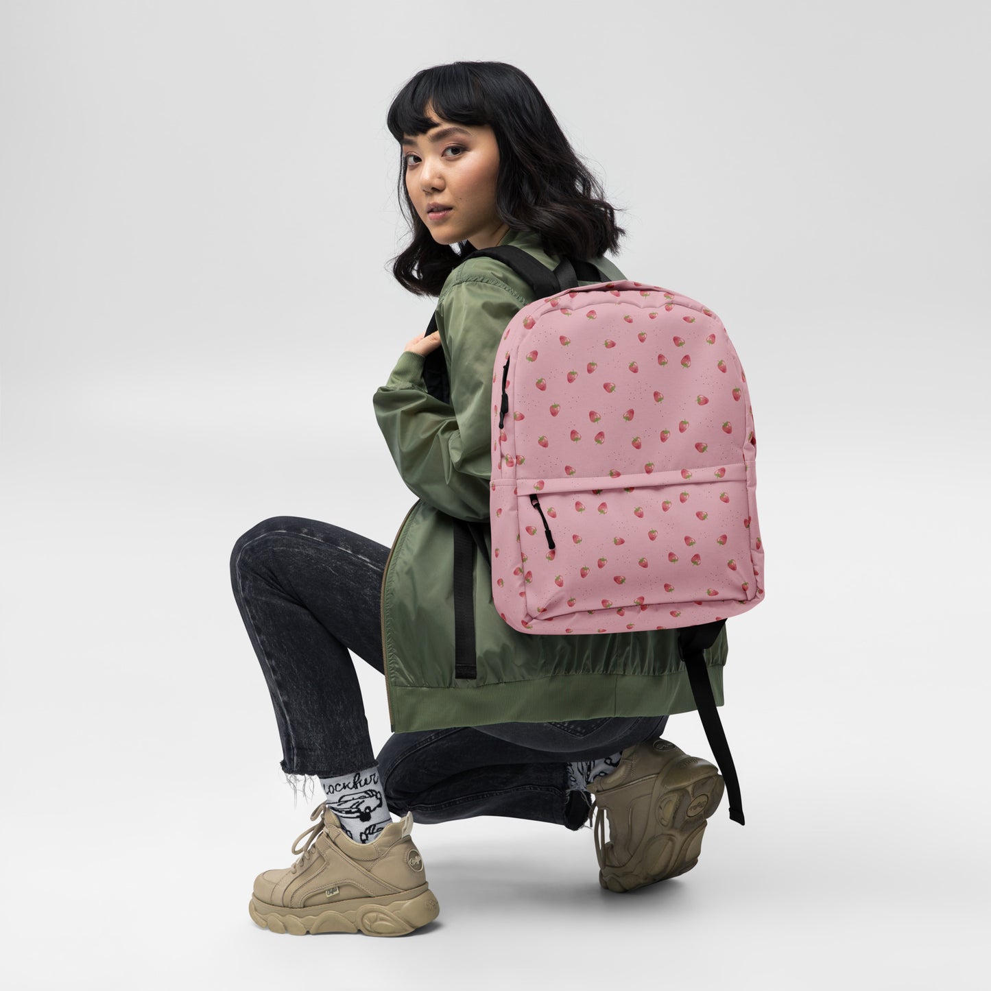Rucksack "Erdbeerenfeld"