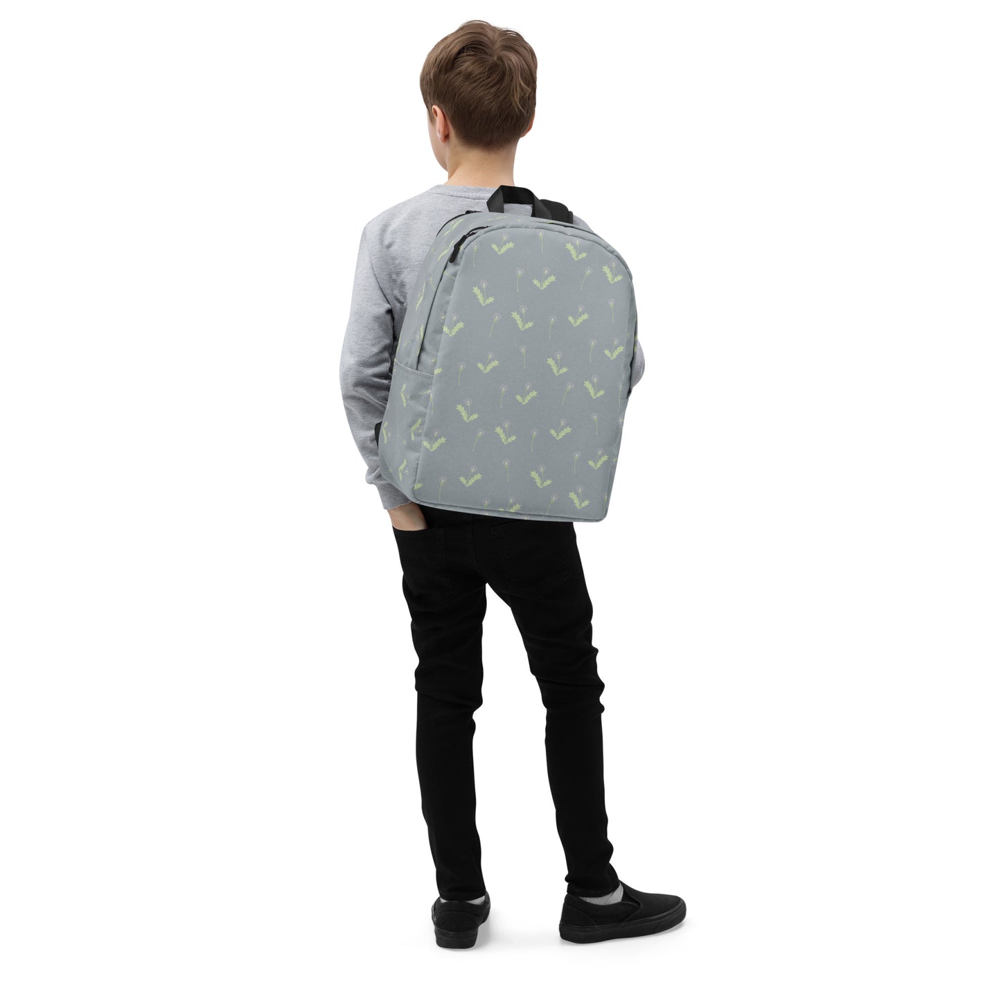 Minimalistischer Rucksack "Pusteblumen"