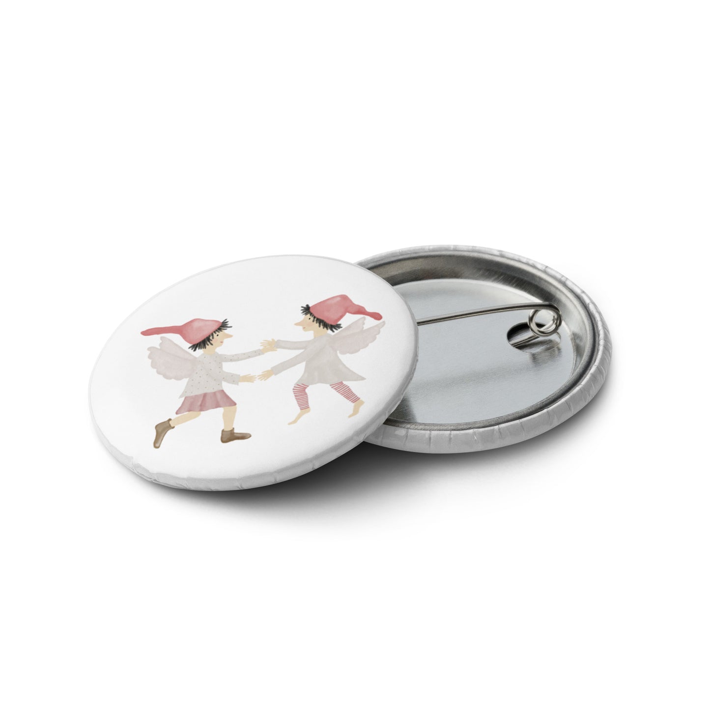Button-Set Anstecker "Weihnachtszauber" (5 Stück)