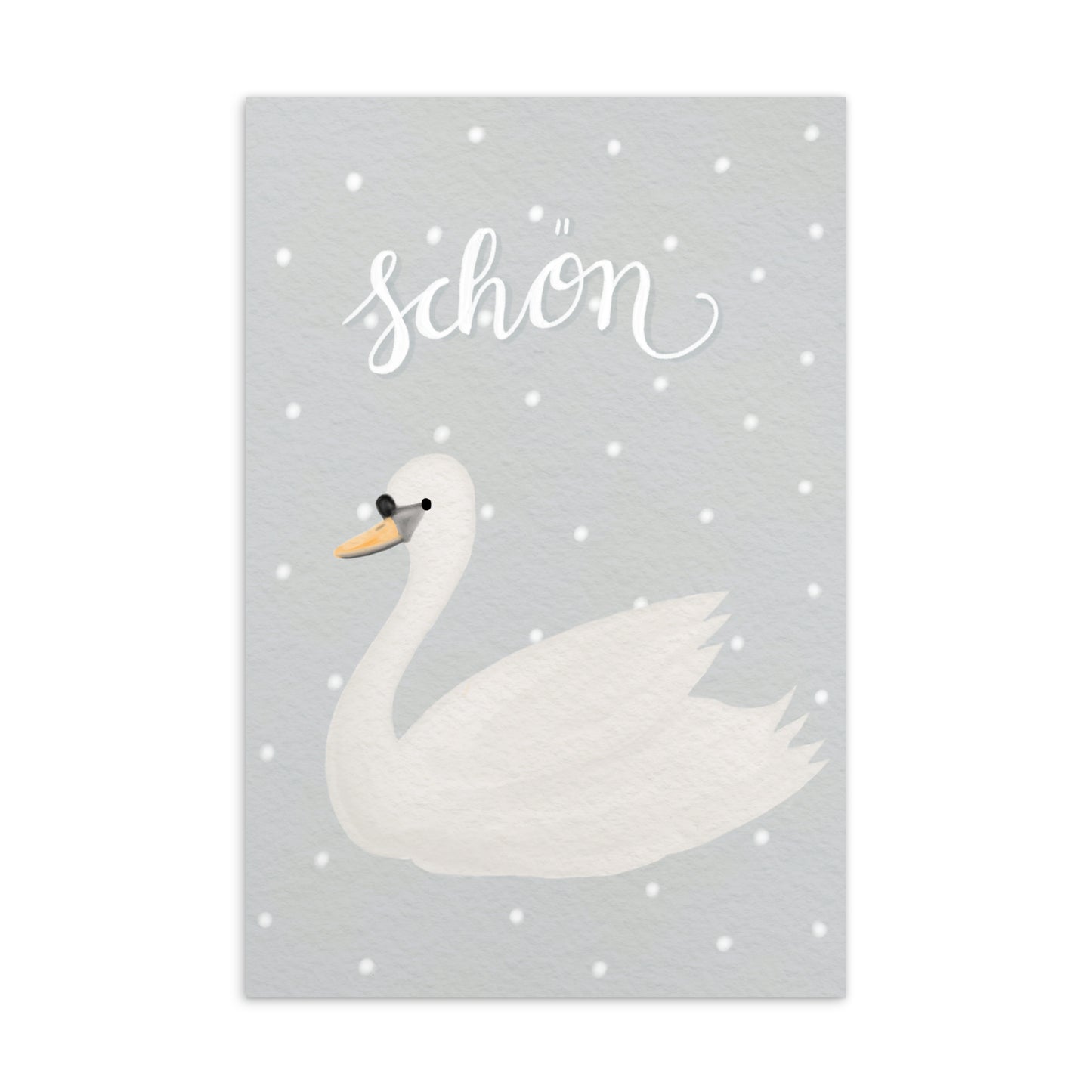Postkarte "Schwanen-Schönheit"
