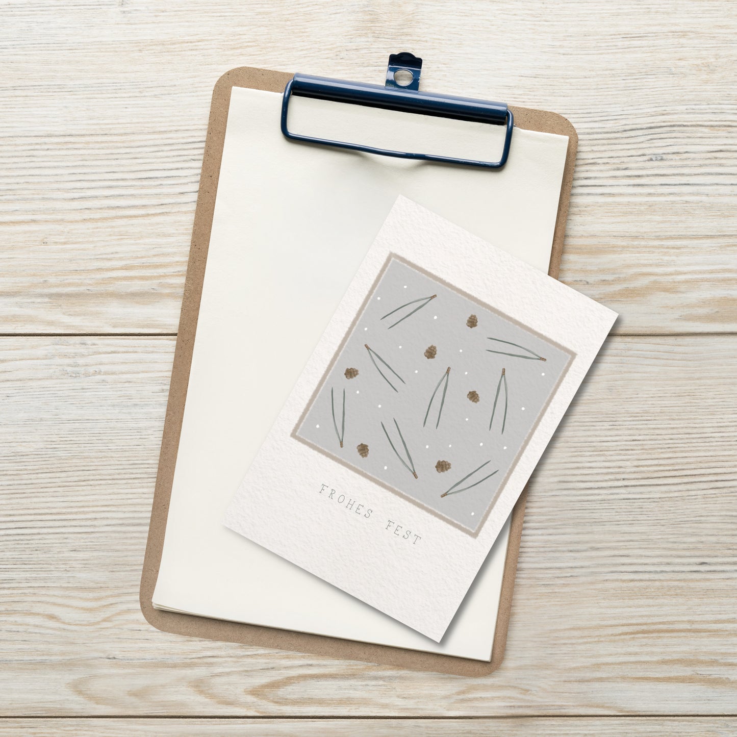 Postkarte "Frohes Fest"