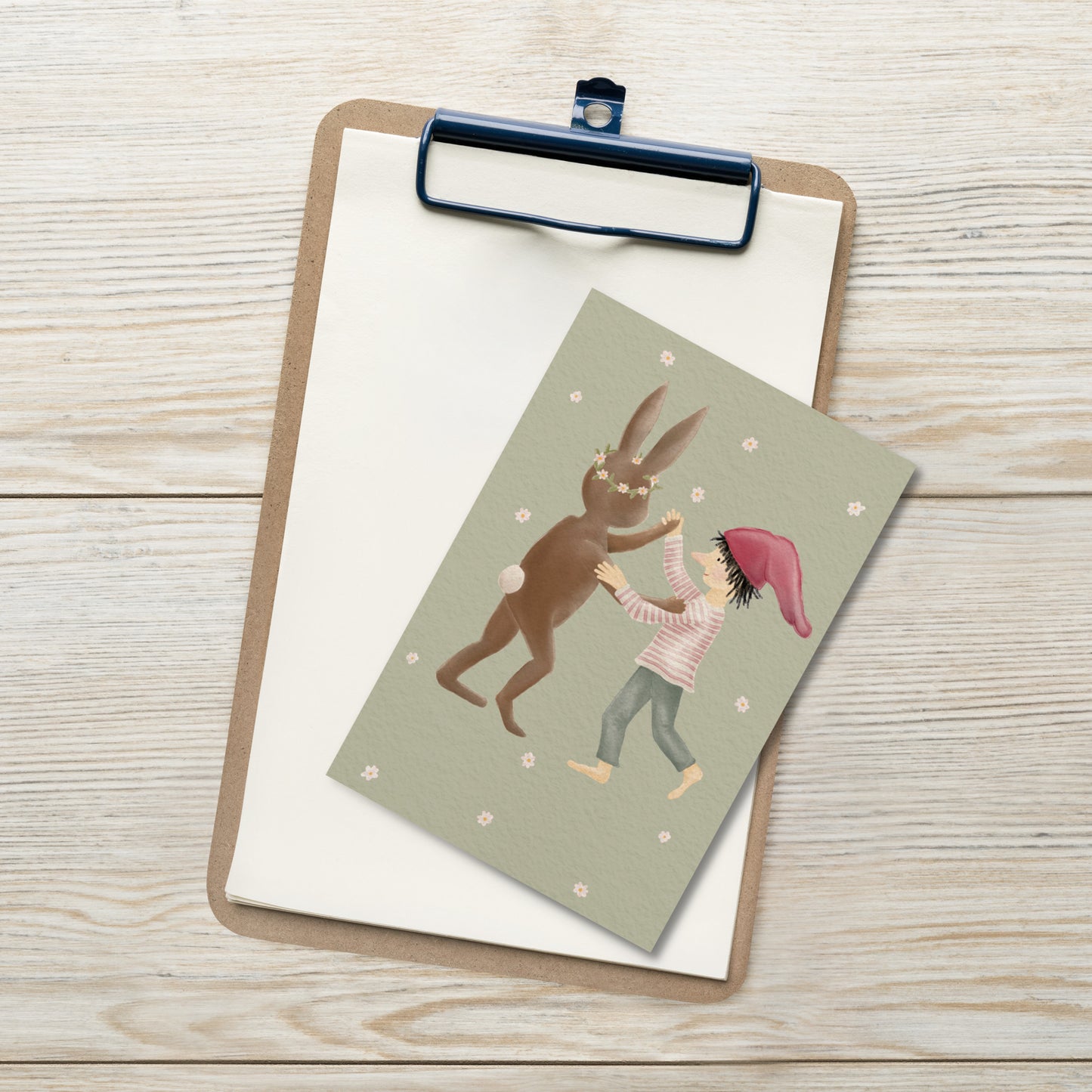 Postkarte "Tanz in den Frühling“